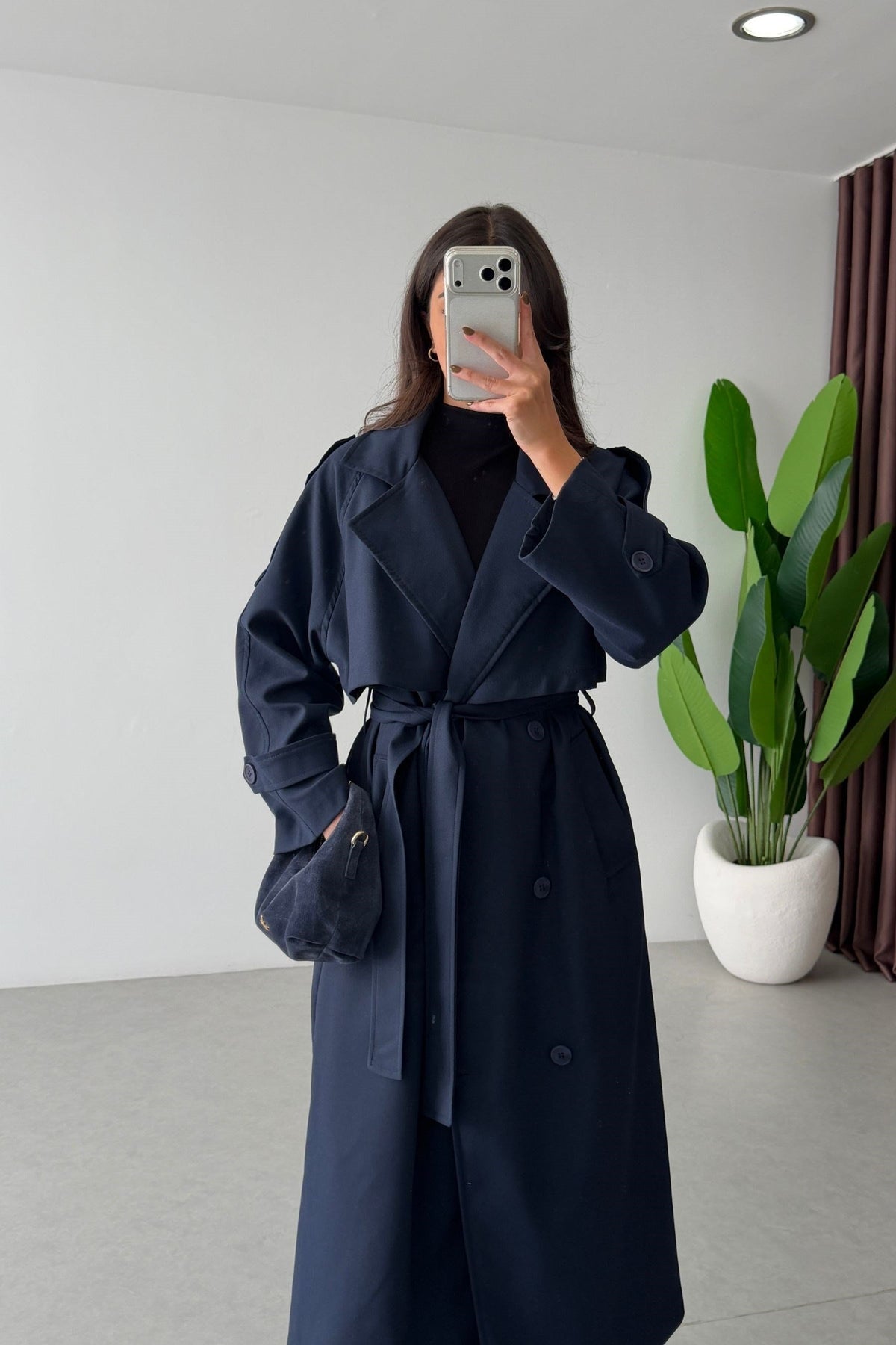 Lana - Trench-coat avec épaulettes