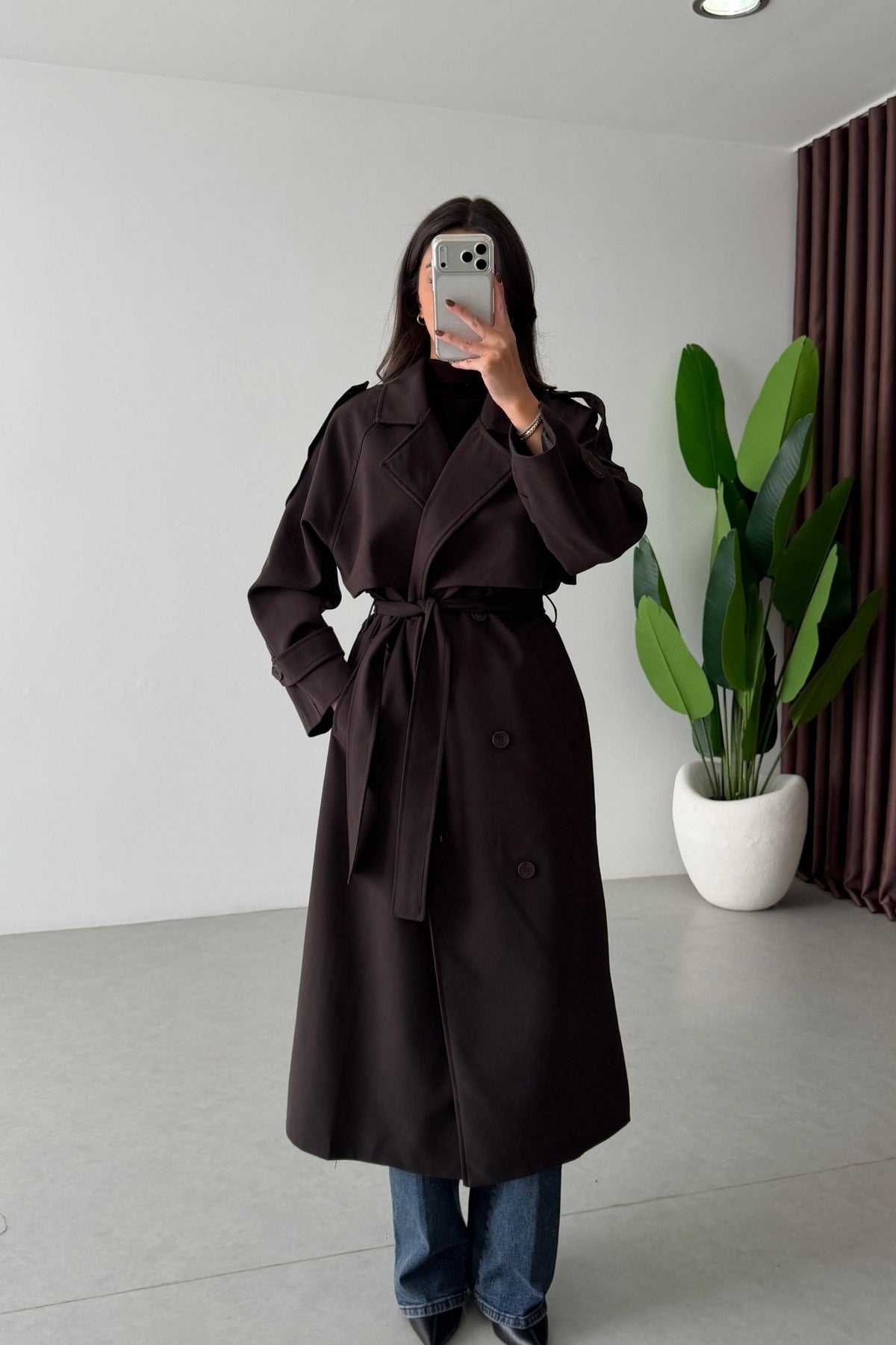 Lana - Trench-coat avec épaulettes